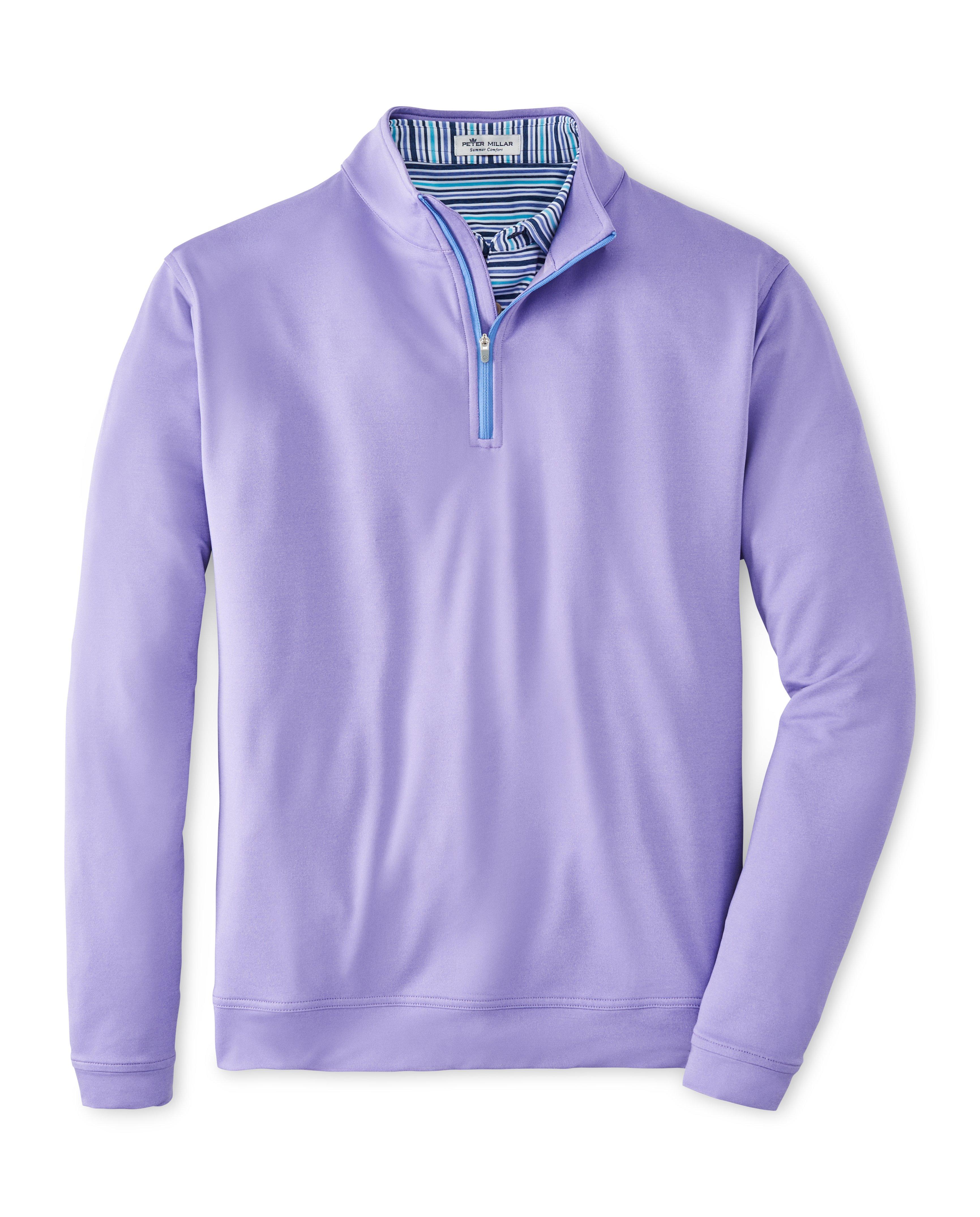 Men's Perth Melange Performance 1/4 Zip Pullover, PETER MILLAR