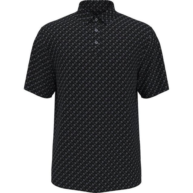 Men's Water Colour Geo Short Sleeve Polo