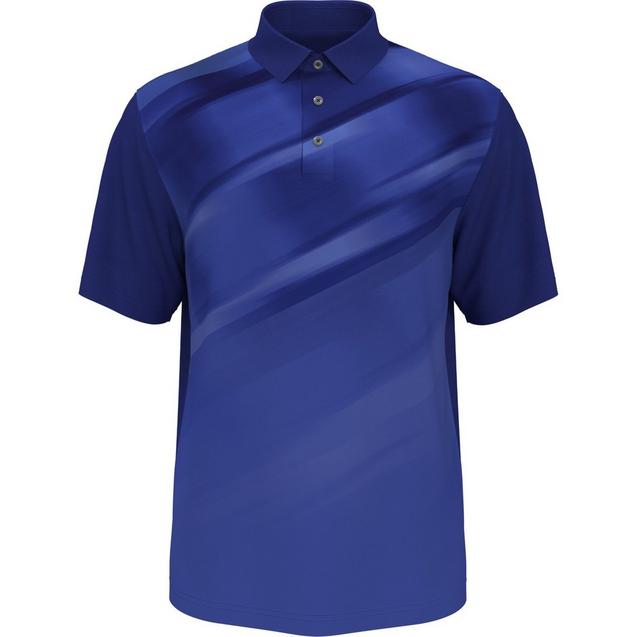 Polo Energy à imprimé asymétrique pour hommes