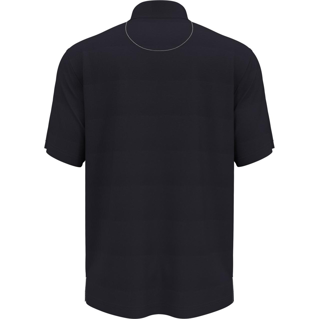 Men's Blocked Stripe Short Sleeve Polo