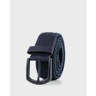 HOME-X Men's Braided Stretch Belt, Men's Leather Golf Belt, Navy -  Stretches From 43” to 54” L : : Clothing, Shoes & Accessories