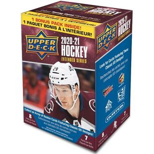 Boîte de cartes de hockey Extended Blaster Upper Deck 2021