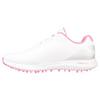 Women's Go Golf Max 2 Spikeless Golf Shoe - White/Pink