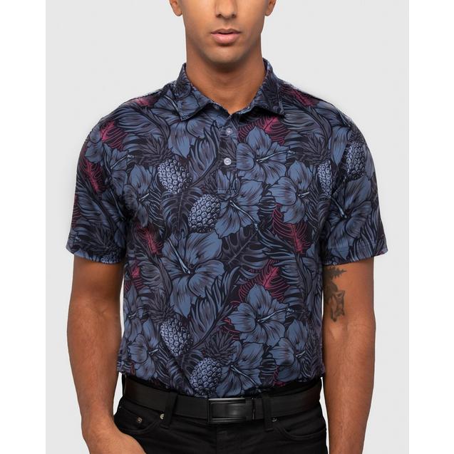 Men's Tropical Twilight Short Sleeve Polo