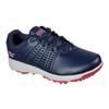 Chaussures Go Golf Jasmine à crampons pour femmes - Bleu marine/Rose