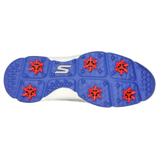 Skechers‎ Go Golf Focus 2 Mens Charcoal Blue Spiked Golf Shoes 54516 Size 9 Skechers Men main image 4