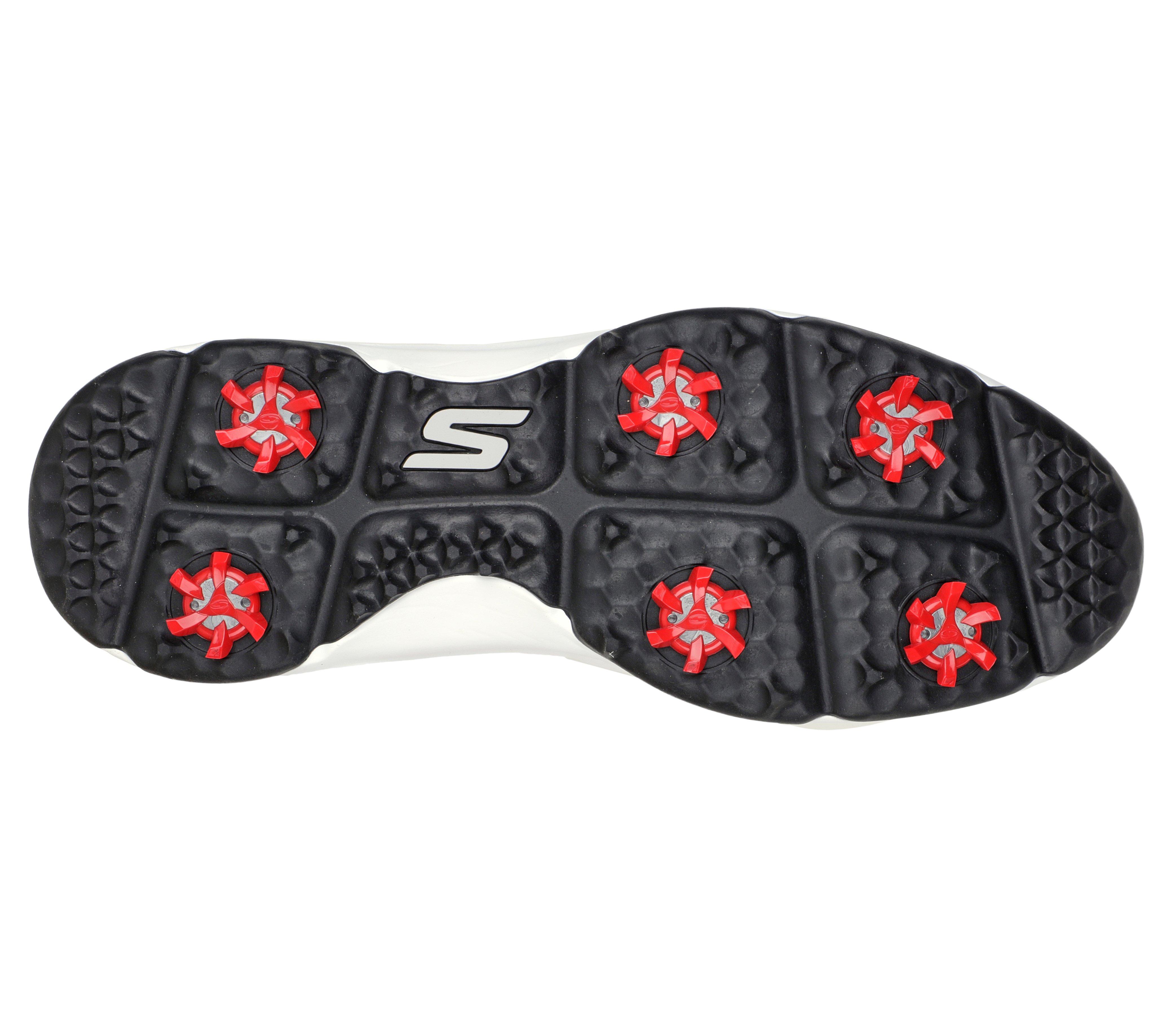 Men's Go Golf Torque 2 Spiked Golf Shoe - White/Black