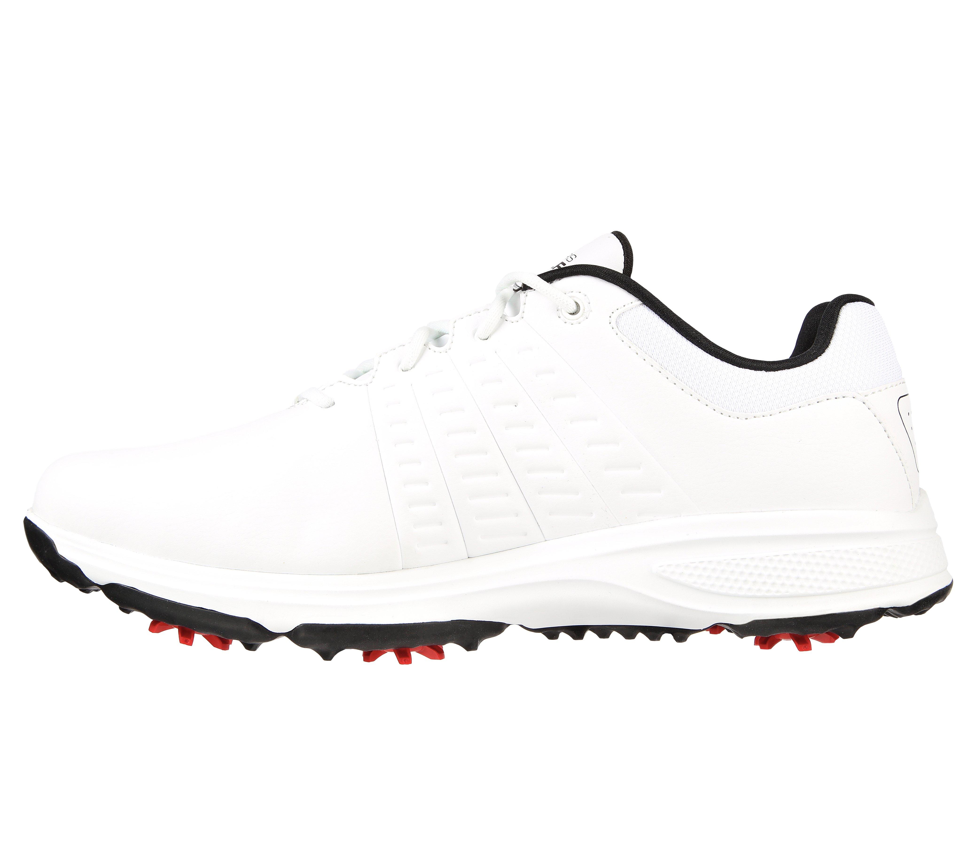 Men's Go Golf Torque 2 Spiked Golf Shoe - White/Black