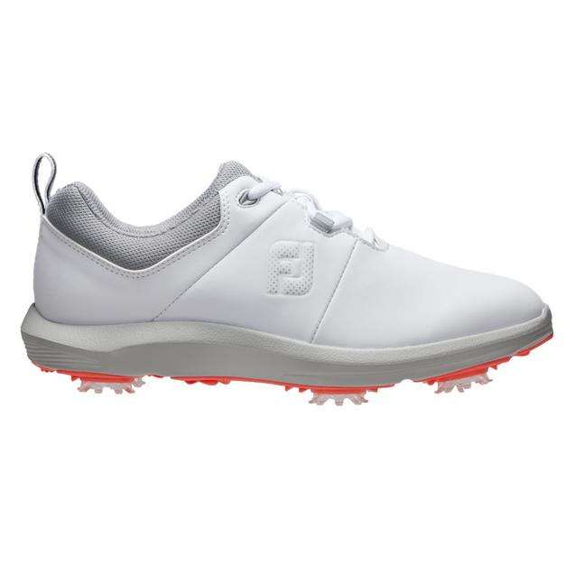 Women's eComfort Spiked Golf Shoe - White