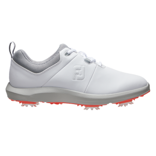 Women's eComfort Spiked Golf Shoe - White