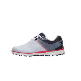 Chaussures Pro SL Sport sans crampons pour femmes - Blanc/Gris/Rouge