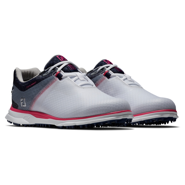 Women's Pro SL Sport Spikeless Golf Shoe - White/Grey/Red