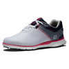 Women's Pro SL Sport Spikeless Golf Shoe - White/Grey/Red