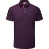 Polo Cubic en jacquard pour hommes