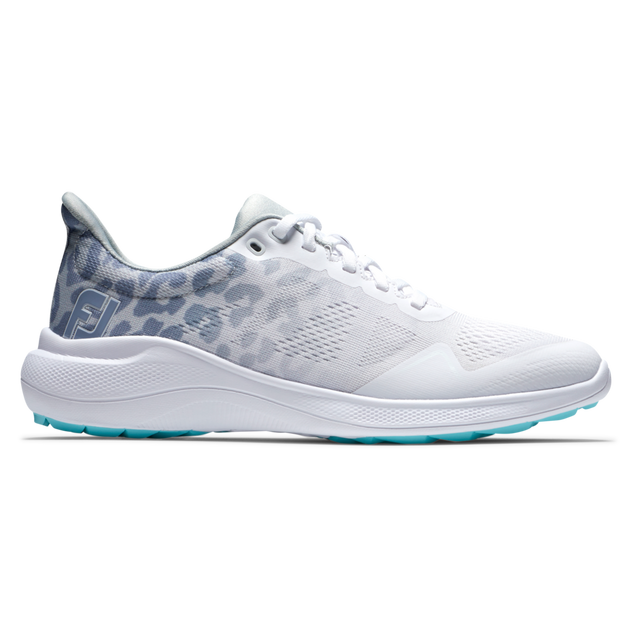 Women's Flex Spikeless Golf Shoe - White/Multi FOOTJOY