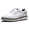 Men's Traditions Wing Tip Spiked Golf Shoe - White
