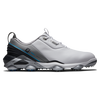 Men's Tour Alpha Spiked Golf Shoe - White/Grey/Blue