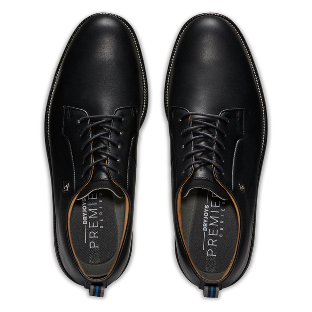 Men's DryJoys Premiere Field Spikeless Golf Shoe - Black | FOOTJOY