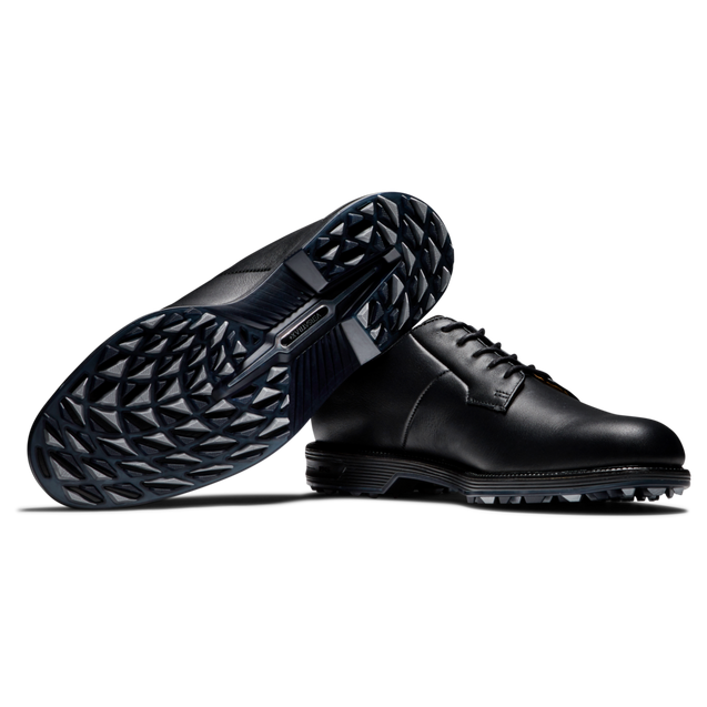 Men's DryJoys Premiere Field Spikeless Golf Shoe - Black | FOOTJOY