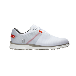 Chaussures Pro SL Sport sans crampons pour hommes - Blanc/Rouge