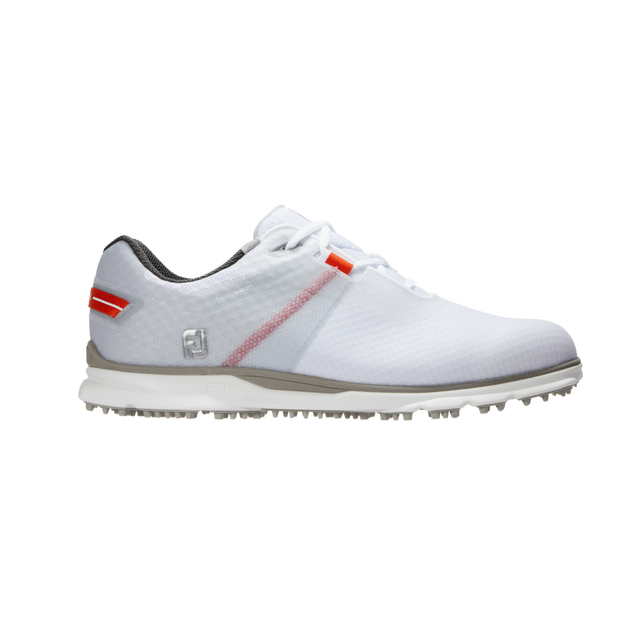 Men's Pro SL Sport Spikeless Golf Shoe - White/Red | FOOTJOY | Golf ...