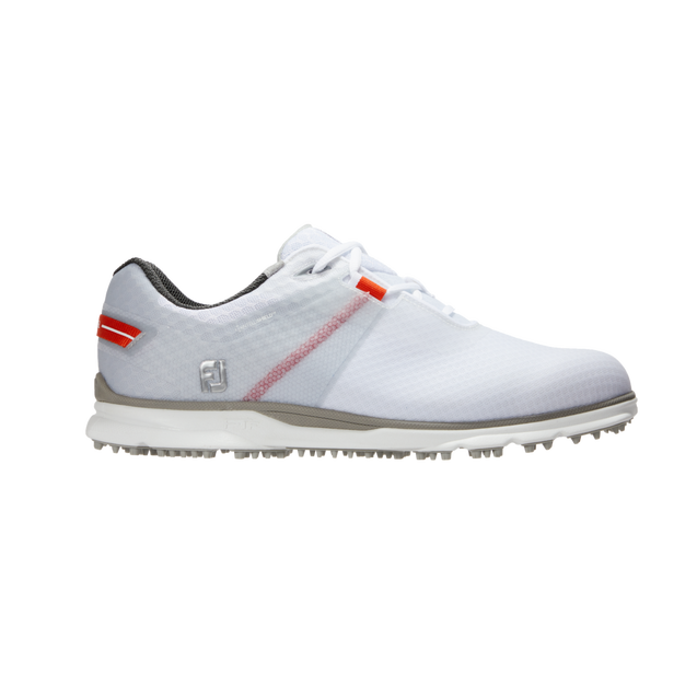 Chaussures Pro SL Sport sans crampons pour hommes - Blanc/Rouge