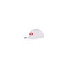 Casquette Red and White Iconic avec fermeture à bouton-pression pour hommes