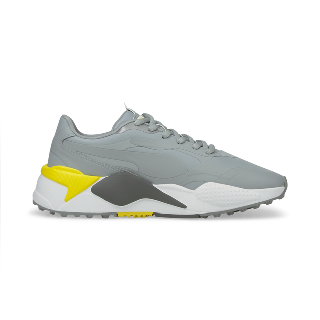 Chaussures RS-G sans crampons pour hommes - Gris/Jaune