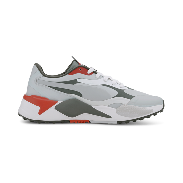 Men's RS-G Spikeless Golf Shoe - Grey/Red