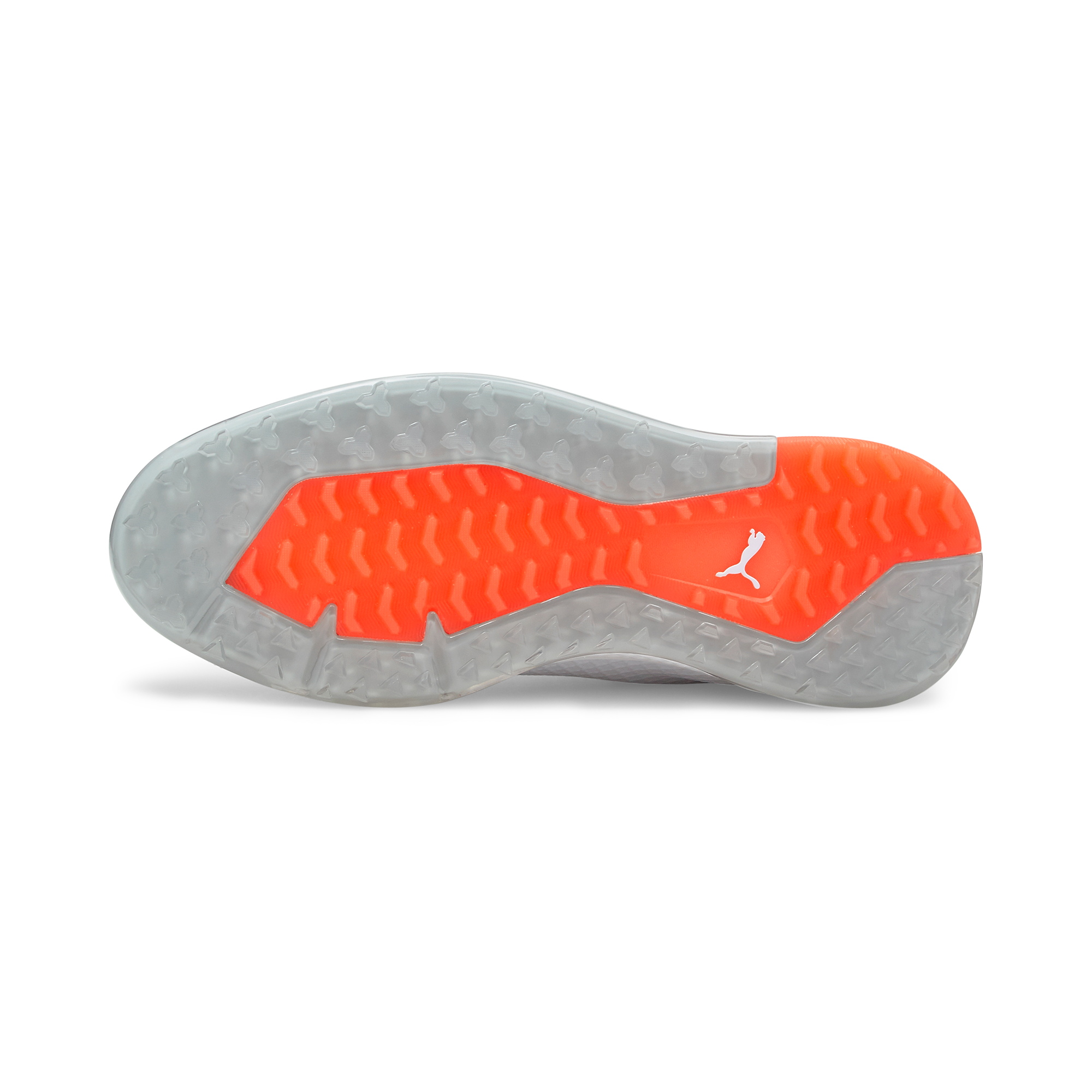 Men's PROADAPT Alphacat Spikeless Golf Shoe- White/Orange