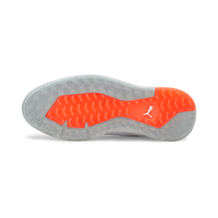 Men's PROADAPT Alphacat Spikeless Golf Shoe- White/Orange PUMA