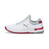Men's PROADAPT Alphacat Spikeless Golf Shoe- White/Red