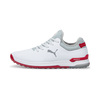 Chaussures PROADAPT Alphacat sans crampons pour hommes - Blanc/Rouge