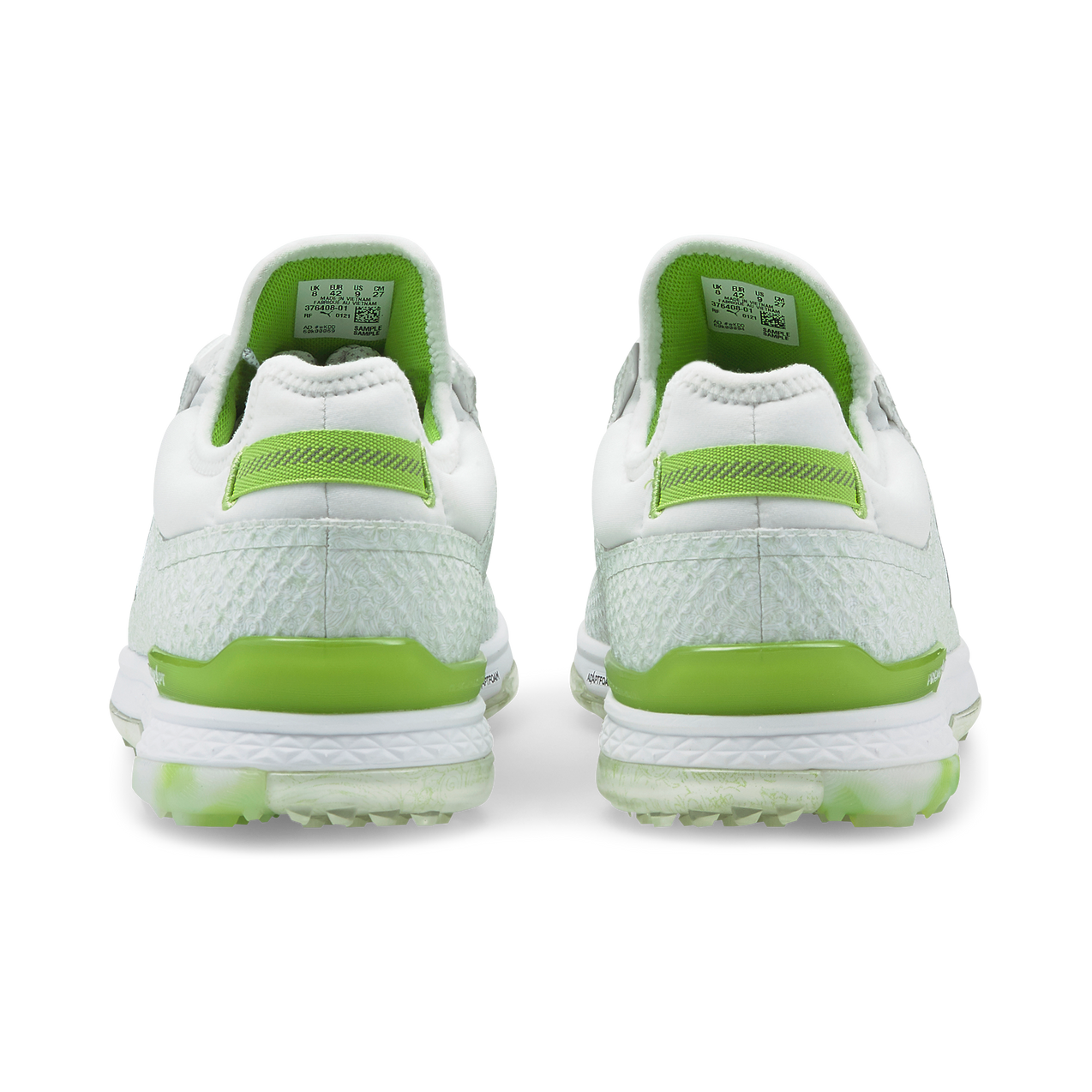 Limited Edition - Men's PROADAPT Alphacat Gust O' Wind Spikeless Golf Shoe- White/Lime