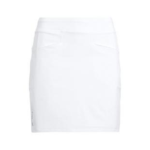 Women's Solid Pleated 17 Inch Aim Skort