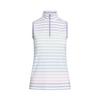 Women's Ombre Stripe Sleeveless Polo
