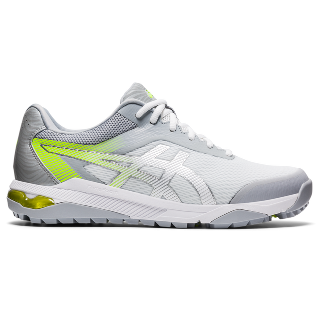 Men's Gel Course Ace Spikeless Golf Shoe - White/Grey/Yellow