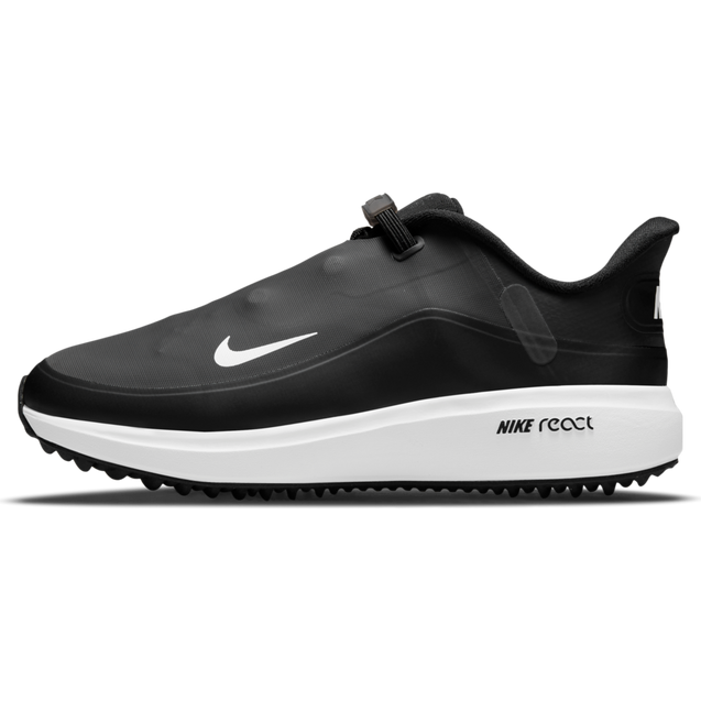 Women's React Ace Tour Spikeless Golf Shoe - Black | NIKE | Golf