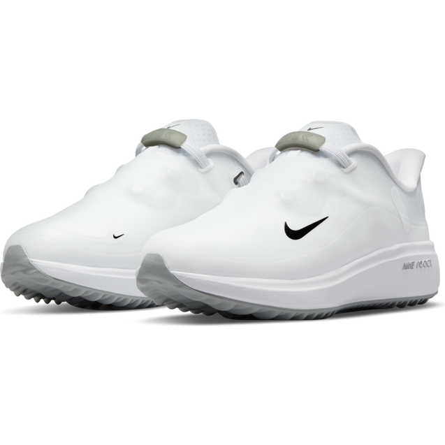 Women's React Ace Tour Spikeless Golf Shoe - White | NIKE | Golf