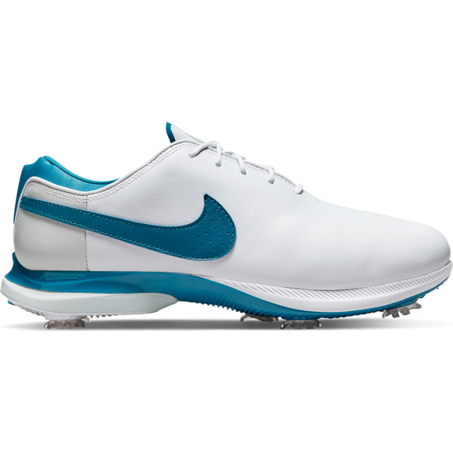 Chaussures Air Zoom Victory Tour 2 avec crampons pour hommes - Blanc/Sarcelle