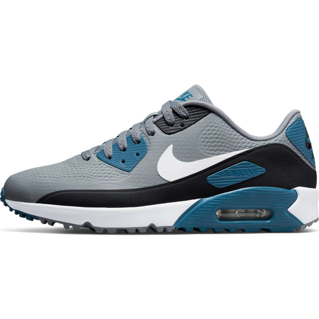 Air Max 90 G Spikeless Golf Shoe - Grey/Teal/Black | NIKE | Golf