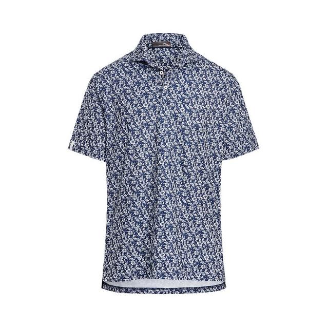 Polo Airflow à imprimé floral pour hommes