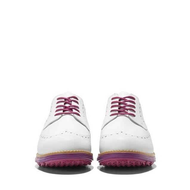 シューズ(女性用) COLE HAAN ORIGINAL GRAND GOLF 6.5 B Cole Haan Women's OriginalGrand Shortwing Spikeless Golf