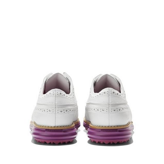 シューズ(女性用) COLE HAAN ORIGINAL GRAND GOLF 6.5 B Cole Haan Women's OriginalGrand Shortwing Spikeless Golf