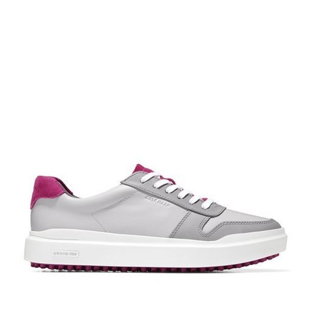 Chaussures Grandpro Am sans crampons pour femmes - Gris/Rose