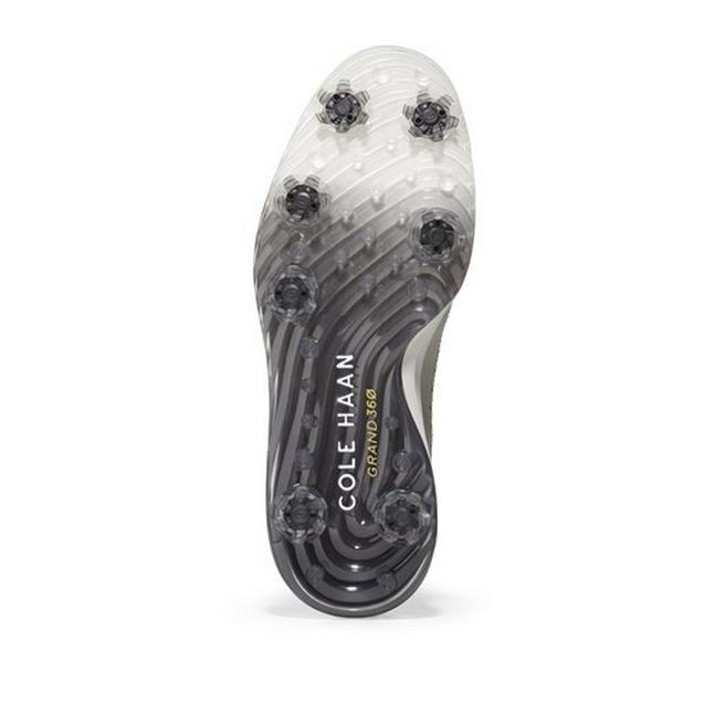 Men's Original Grand Tour Spiked Golf Shoe - White | COLE HAAN