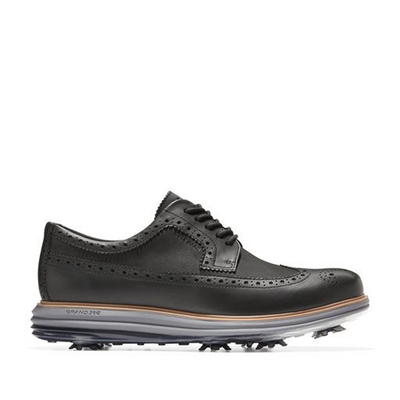 Men's Original Grand Tour Spiked Golf Shoe - Black | COLE HAAN