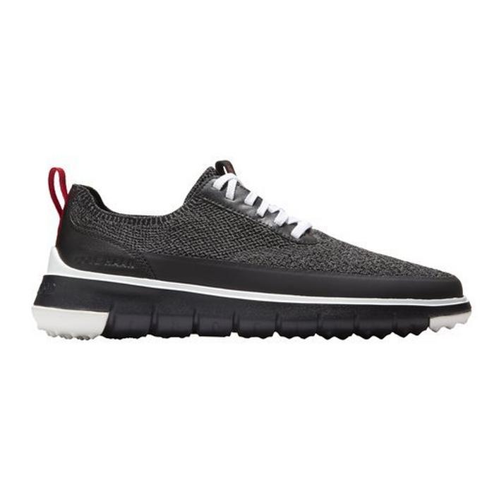 Men's Generation Zerogrand Spikeless Golf Shoe Black/Grey COLE HAAN