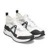 Chaussures Zerogrand Overtake sans crampons pour hommes - Blanc/Noir