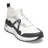 Chaussures Zerogrand Overtake sans crampons pour hommes - Blanc/Noir